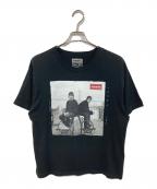oasisオアシス）の古着「プリントTシャツ」｜ブラック
