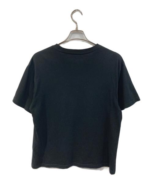 oasis（オアシス）oasis (オアシス) プリントTシャツ ブラック サイズ:SIZE Mの古着・服飾アイテム