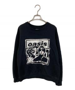 中古・古着通販】OASIS (オアシス) OASIS-プリントTシャツ ブラック