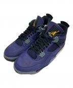 NIKEナイキ）の古着「Air Jordan 4 Retro OG Lakers/エアジョーダン4 レトロ オージー レイカーズ」｜パープル