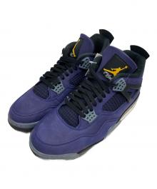 NIKE（ナイキ）の古着「Air Jordan 4 Retro OG Lakers/エアジョーダン4 レトロ オージー レイカーズ」｜パープル