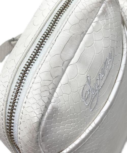 NIKE（ナイキ）NIKE (ナイキ) SUPREME (シュプリーム) ショルダーバッグ ホワイトの古着・服飾アイテム