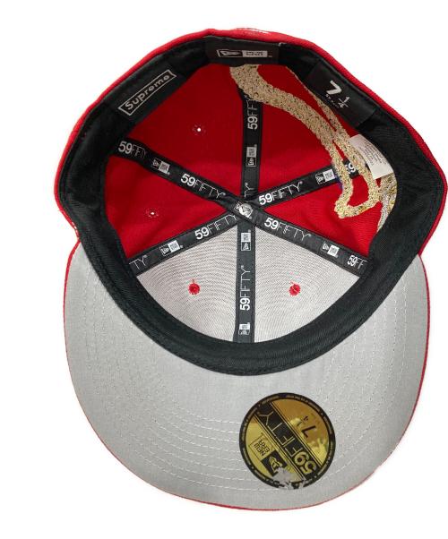SUPREME（シュプリーム）SUPREME (シュプリーム) New Era (ニューエラ) Jesus Piece S Logo レッド サイズ:7 1/4の古着・服飾アイテム