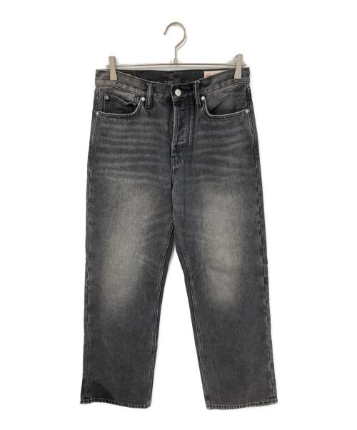 EVISU（エヴィス）EVISU (エヴィス) Skull Embroidery Daicock Baggy Jeans グレー サイズ:29の古着・服飾アイテム
