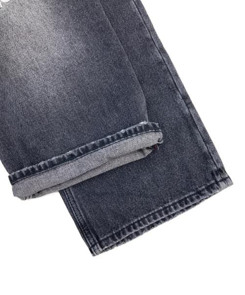 EVISU（エヴィス）EVISU (エヴィス) Skull Embroidery Daicock Baggy Jeans グレー サイズ:29の古着・服飾アイテム