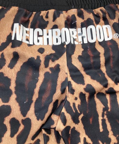 adidas（アディダス）adidas (アディダス) NEIGHBORHOOD (ネイバーフッド) レオパードハーフパンツ ブラウン サイズ:SIZE Mの古着・服飾アイテム