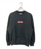 WACKO MARIAワコマリア）の古着「HEAVY WEIGHT CREW NECK SWEAT SHIRT/ヘビーウェイトクル―ネックスウェット」｜ブラック