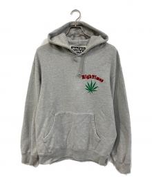 WACKO MARIA×HIGH TIMES（ワコマリア×ハイ タイムズ）の古着「HEAVY WEIGHT HOODED SWEAT SHIRT」｜グレー
