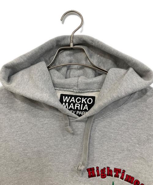 WACKO MARIA（ワコマリア）WACKO MARIA (ワコマリア) HIGH TIMES (ハイ タイムズ) HEAVY WEIGHT HOODED SWEAT SHIRT グレー サイズ:Ｍの古着・服飾アイテム