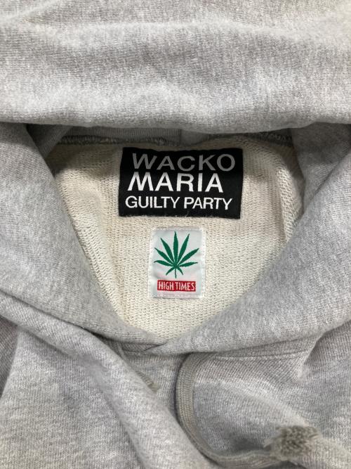 WACKO MARIA（ワコマリア）WACKO MARIA (ワコマリア) HIGH TIMES (ハイ タイムズ) HEAVY WEIGHT HOODED SWEAT SHIRT グレー サイズ:Ｍの古着・服飾アイテム