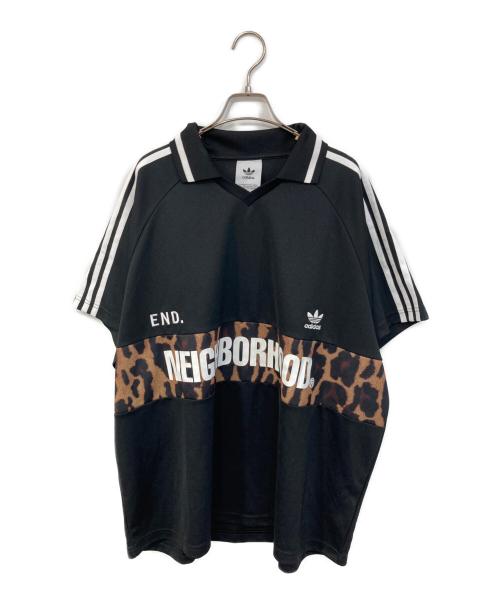 adidas（アディダス）adidas (アディダス) NEIGHBORHOOD (ネイバーフッド) OVERSIZE VINTAGE JERSER ブラック サイズ:SIZE Mの古着・服飾アイテム
