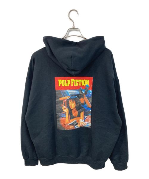 WACKO MARIA（ワコマリア）WACKO MARIA (ワコマリア) PULP FICTION (パルプフィクション) HOODED SWEAT SHIRT ブラック サイズ:2XLの古着・服飾アイテム
