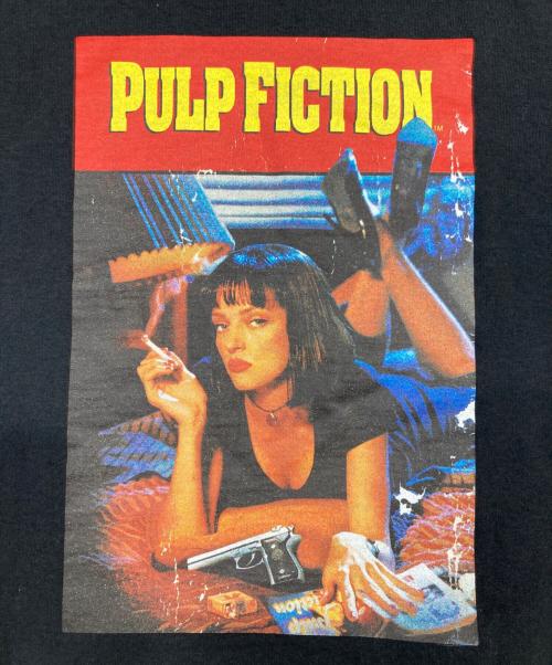 WACKO MARIA（ワコマリア）WACKO MARIA (ワコマリア) PULP FICTION (パルプフィクション) HOODED SWEAT SHIRT ブラック サイズ:2XLの古着・服飾アイテム