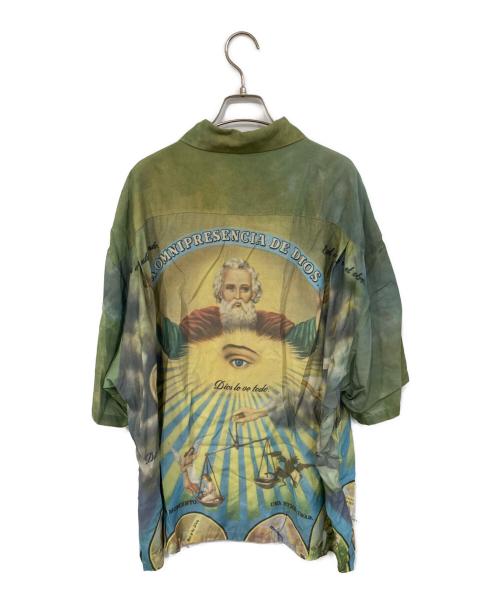 COOTIE（クーティー）COOTIE (クーティー) Aloha Blossam (アロハブロッサム) アロハシャツ グリーン サイズ:48の古着・服飾アイテム