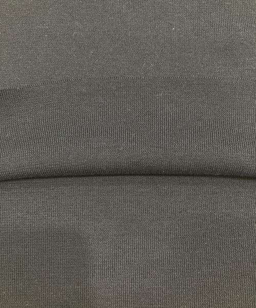 HYKE（ハイク）HYKE (ハイク) CROPPED TOP SWEATER ネイビー サイズ:FREEの古着・服飾アイテム