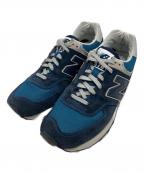 NEW BALANCEニューバランス）の古着「ローカットスニーカー」｜ネイビー×ブルー