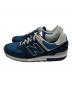 NEW BALANCE (ニューバランス) ローカットスニーカー ネイビー×ブルー サイズ: 9 1/2：7000円