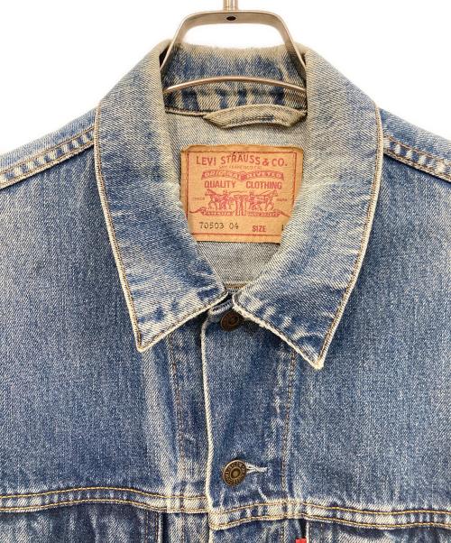 LEVI'S（リーバイス）LEVI'S (リーバイス) 90’s 70503デニムトラッカージャケット インディゴ サイズ:SIZE Lの古着・服飾アイテム
