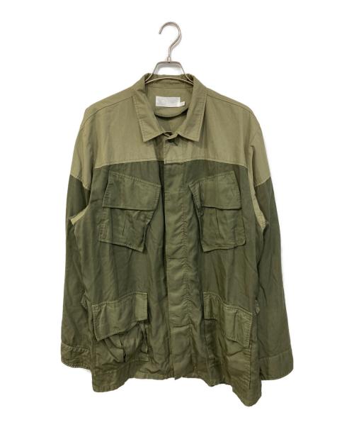 tac:tac（タクタク）tac:tac (タクタク) スイッチングジャングルファティーグ グリーン サイズ:SIZE Lの古着・服飾アイテム