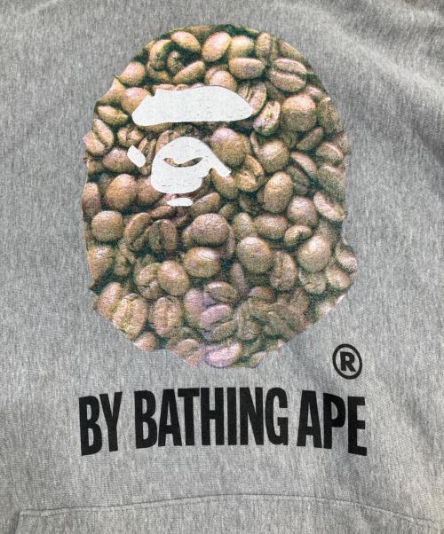 A BATHING APE（アベイシングエイプ）A BATHING APE (アベイシングエイプ) プリントパーカー グレー サイズ:SIZE Lの古着・服飾アイテム