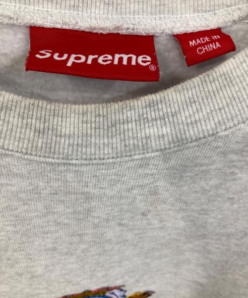 SUPREME（シュプリーム）SUPREME (シュプリーム) Crest Crewneck グレー サイズ:SIZE Lの古着・服飾アイテム
