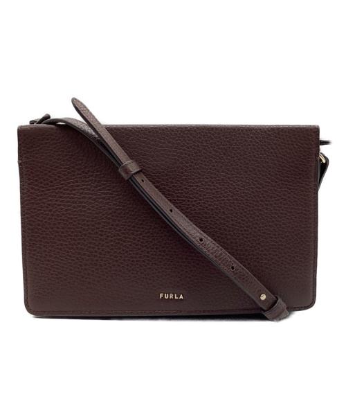 FURLA（フルラ）FURLA (フルラ) バビロンショルダーバッグ ブラウンの古着・服飾アイテム