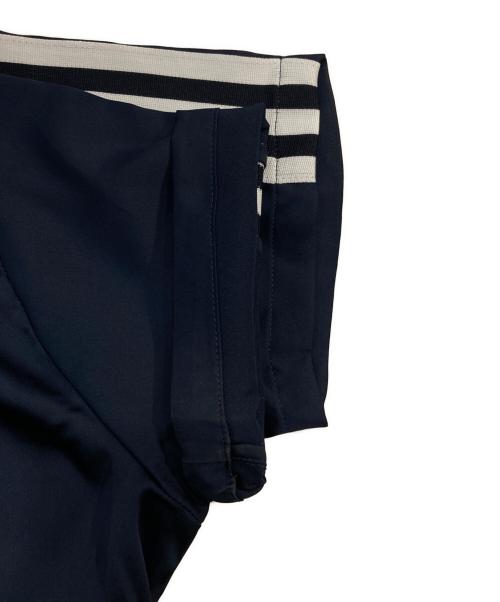 adidas（アディダス）adidas (アディダス) スリーストライプ ポロシャツ ネイビー サイズ:Ｌの古着・服飾アイテム