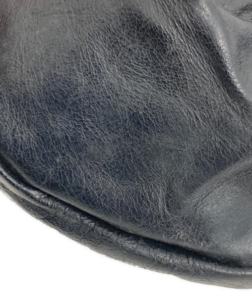 Martin Margiela 6（マルタンマルジェラ 6）Martin Margiela 6 (マルタンマルジェラ 6) レザーポーチ ブラックの古着・服飾アイテム