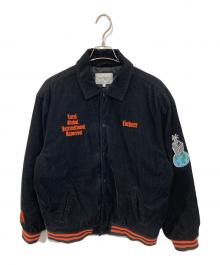 CarHartt（カーハート）の古着「LETTERMAN JACKET」｜ブラック