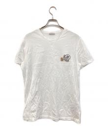 MONCLER（モンクレール）の古着「MAGLIA T-SHIRT/マリアTシャツ」｜ホワイト