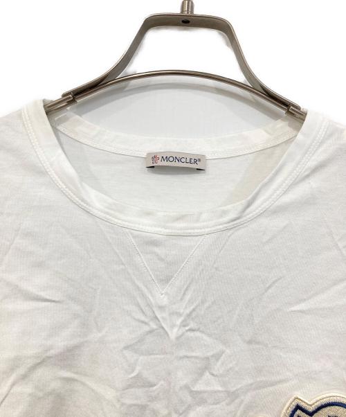 MONCLER（モンクレール）MONCLER (モンクレール) MAGLIA T-SHIRT/マリアTシャツ ホワイト サイズ:SIZE Lの古着・服飾アイテム