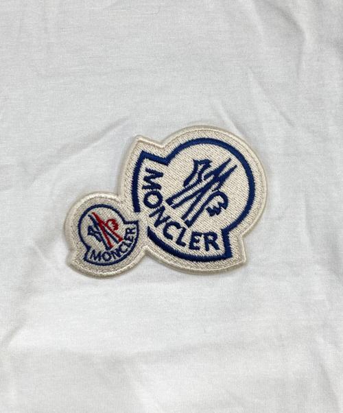 MONCLER（モンクレール）MONCLER (モンクレール) MAGLIA T-SHIRT/マリアTシャツ ホワイト サイズ:SIZE Lの古着・服飾アイテム