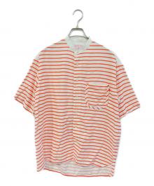 KAWATANI SHIRT（カワタニシャツ）の古着「ボーダーシャツ」｜レッド