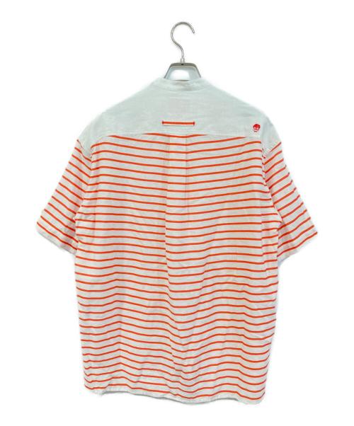 KAWATANI SHIRT（カワタニシャツ）KAWATANI SHIRT (カワタニシャツ) ボーダーシャツ レッド サイズ:SIZE Sの古着・服飾アイテム