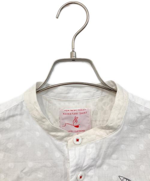 KAWATANI SHIRT（カワタニシャツ）kawatani shirt (カワタニシャツ) カジュアルシャツ ホワイト サイズ:SIZE Mの古着・服飾アイテム