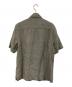 STANDARD JAMES PERSE (スタンダードジェームスパース) ショートスリーブリネンシャツ グレー サイズ:SIZE L：5000円