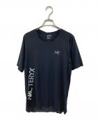 ARC'TERYXアークテリクス）の古着「Norvan Downward Logo Short Sleeve」｜ブラック