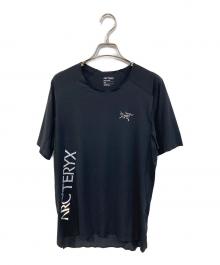 ARC'TERYX（アークテリクス）の古着「Norvan Downward Logo Short Sleeve」｜ブラック