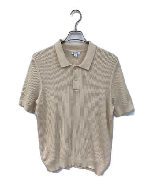 SUNSPEL（サンスペル）SUNSPEL (サンスペル) 半袖ニット ベージュ サイズ:SIZE Sの古着・服飾アイテム