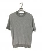 MACKINTOSH LONDONマッキントッシュ ロンドン）の古着「交編メランジコットンニットT」｜グレー