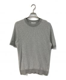 MACKINTOSH LONDON（マッキントッシュ ロンドン）の古着「交編メランジコットンニットT」｜グレー