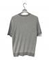 MACKINTOSH LONDON (マッキントッシュ ロンドン) 交編メランジコットンニットT グレー サイズ:SIZE L：4000円
