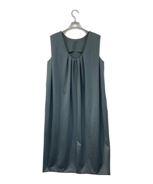 esteta（エステータ）esteta (エステータ) スキューバ ノースリーブ ワンピース グレー サイズ:SIZE 46の古着・服飾アイテム