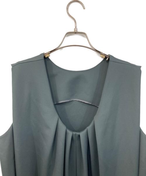esteta（エステータ）esteta (エステータ) スキューバ ノースリーブ ワンピース グレー サイズ:SIZE 46の古着・服飾アイテム