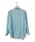 NORMANDY LINEN (ノルマンディーリネン) リネンシャツ ブルー サイズ:SIZE L：7000円