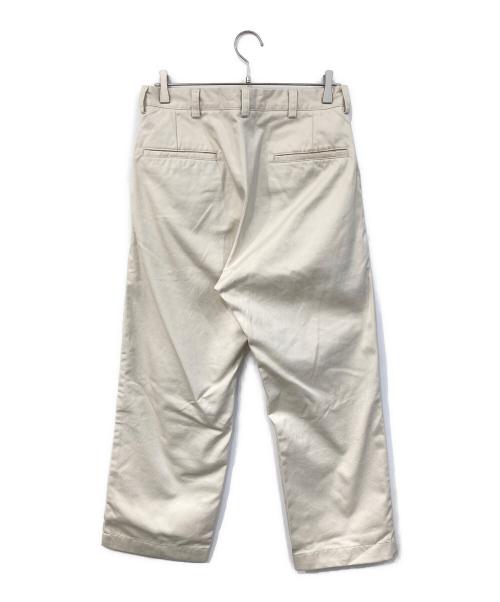 nanamica（ナナミカ）nanamica (ナナミカ) Wide Straight Chino Pants/ワイド ストレート チノパンツ ベージュ サイズ:SIZE 32の古着・服飾アイテム