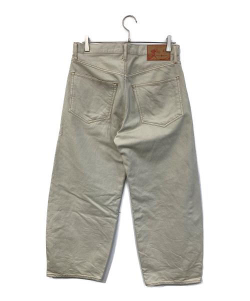417 by EDIFICE（417 バイ エディフィス）417 by EDIFICE (417 バイ エディフィス) LE JAPON ATELIER ×【OKAYAMA DENIM / オカヤマDENIM】 ベージュ サイズ:SIZE Mの古着・服飾アイテム
