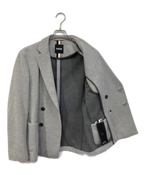 BOSS（ボス）BOSS (ボス) ダブルテーラードジャケット グレー サイズ:SIZE 46の古着・服飾アイテム