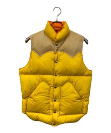 RockyMountainFeatherBed（ロッキーマウンテンフェザーベッド）の古着「ダウンベスト」｜イエロー