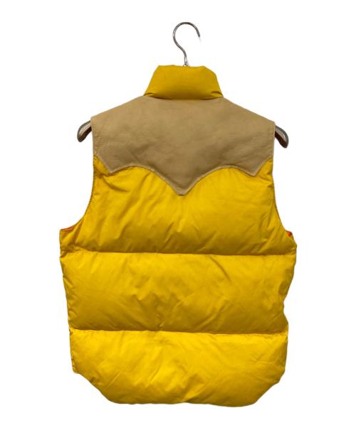 RockyMountainFeatherBed（ロッキーマウンテンフェザーベッド）RockyMountainFeatherBed (ロッキーマウンテンフェザーベッド) ダウンベスト イエロー サイズ:SIZE 38の古着・服飾アイテム